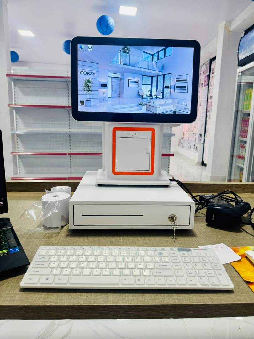 Ordinateur PC Machine de Caisse Double Ecran All In One