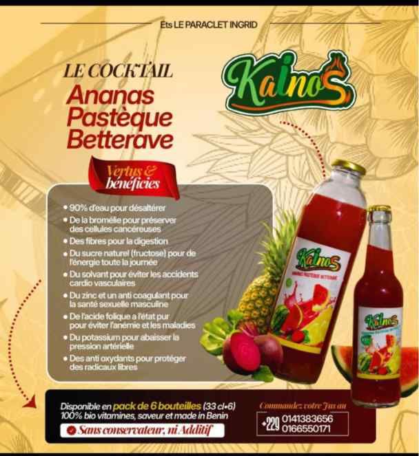 Jus Ananas Pastèque Betterave