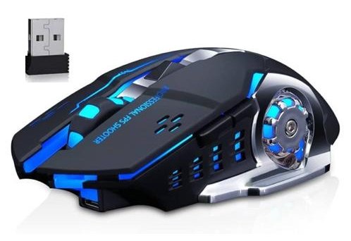 Souris Gamer RVB sans fil Rechargeable