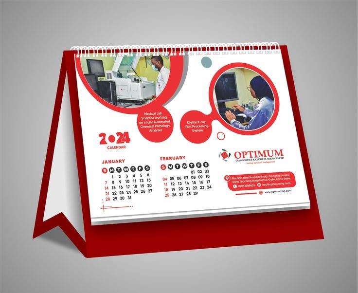 Calendrier bureautique
