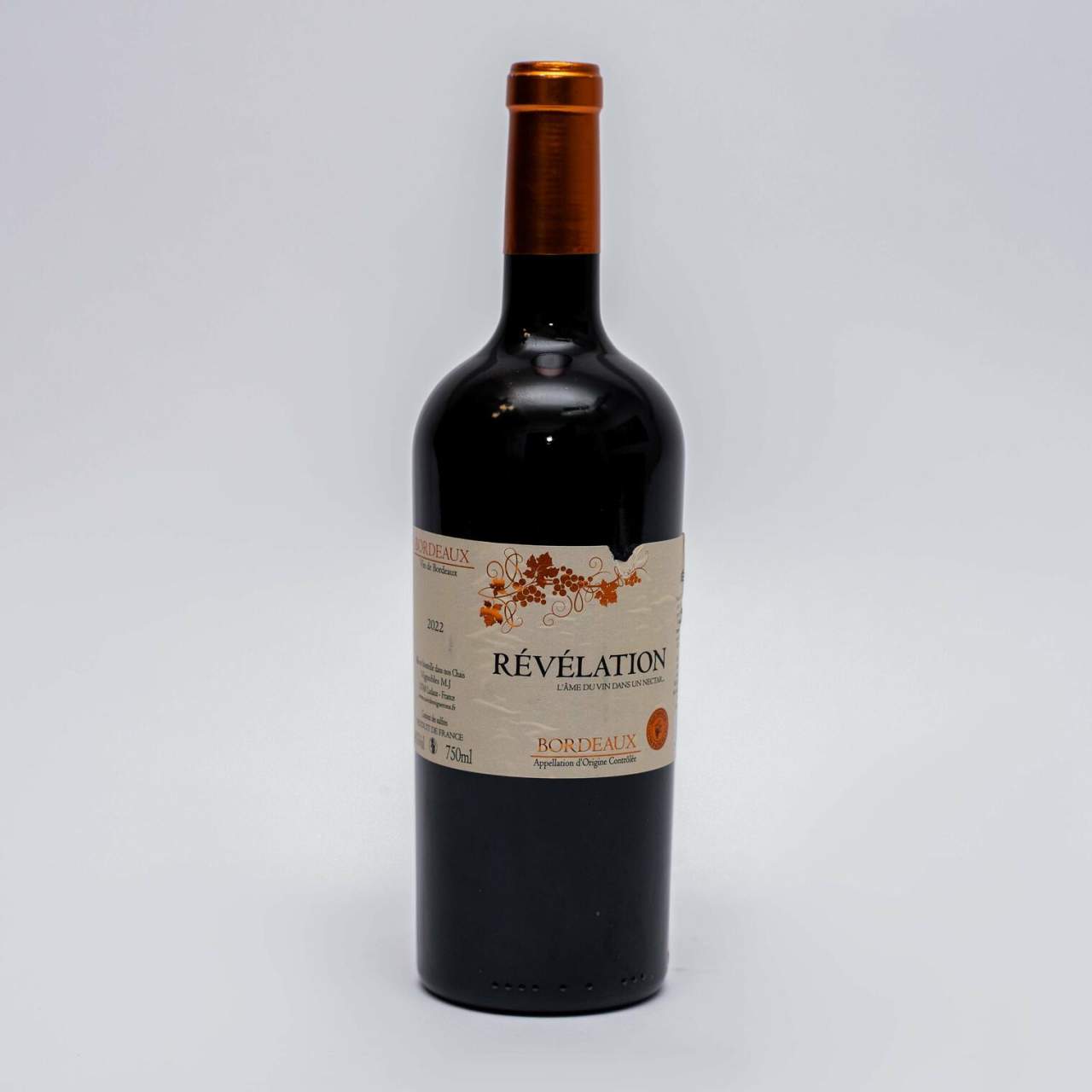 VIN ROUGE REVELATION