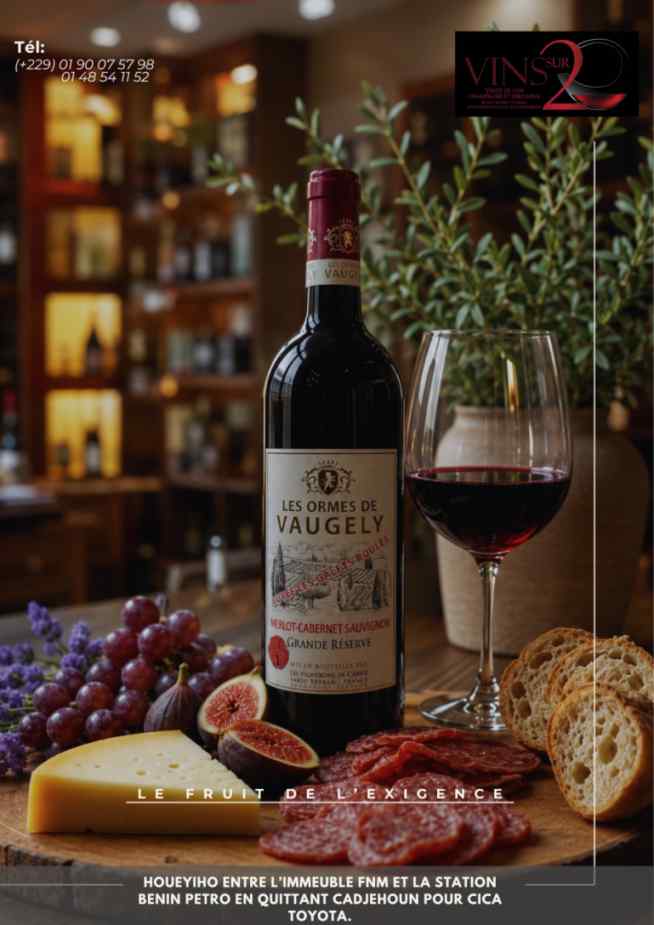 ✨LES ORMES DE VAUGELY MERLOT - CABERNET SAUVIGNON VIN DE FRANCE