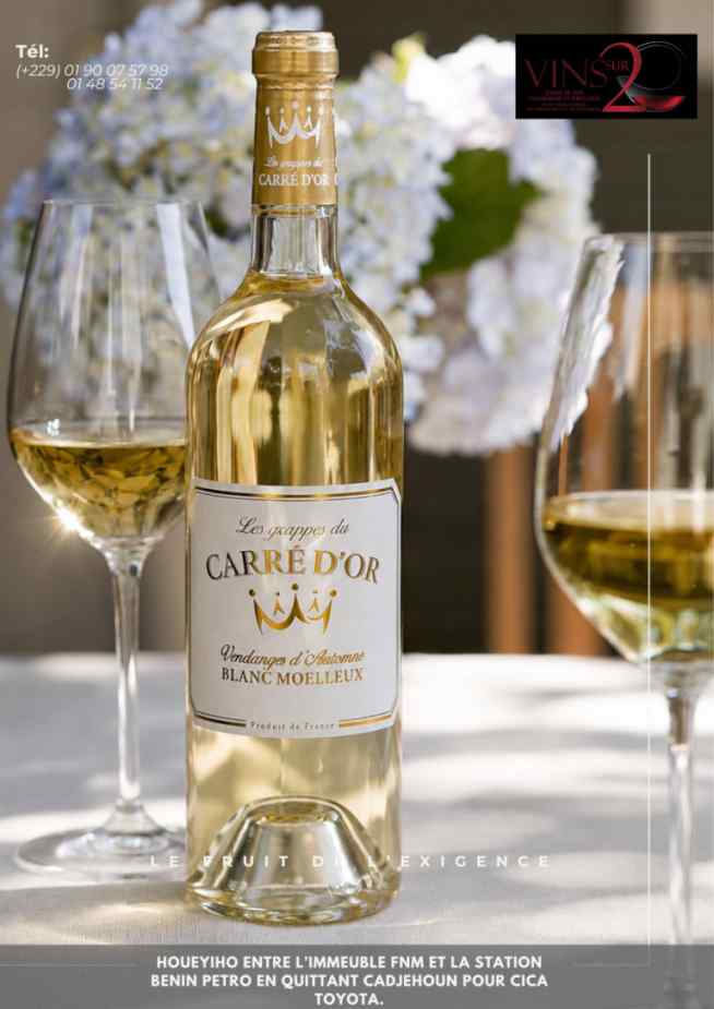LES GRAPPES DU CARRÉ D'OR Vendange d'Antomne - Vins Blanc Moelleux