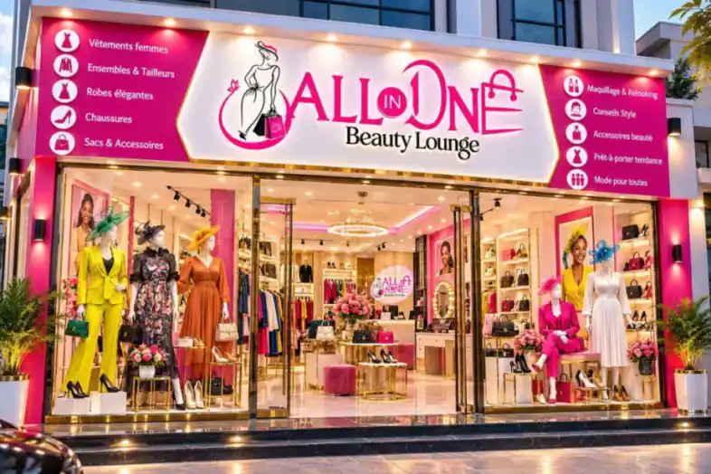 Façade de All In One Beauty Lounge