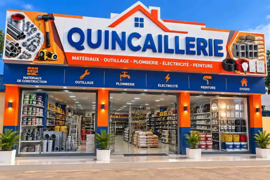 Façade de Quincaillerie BATIPRO