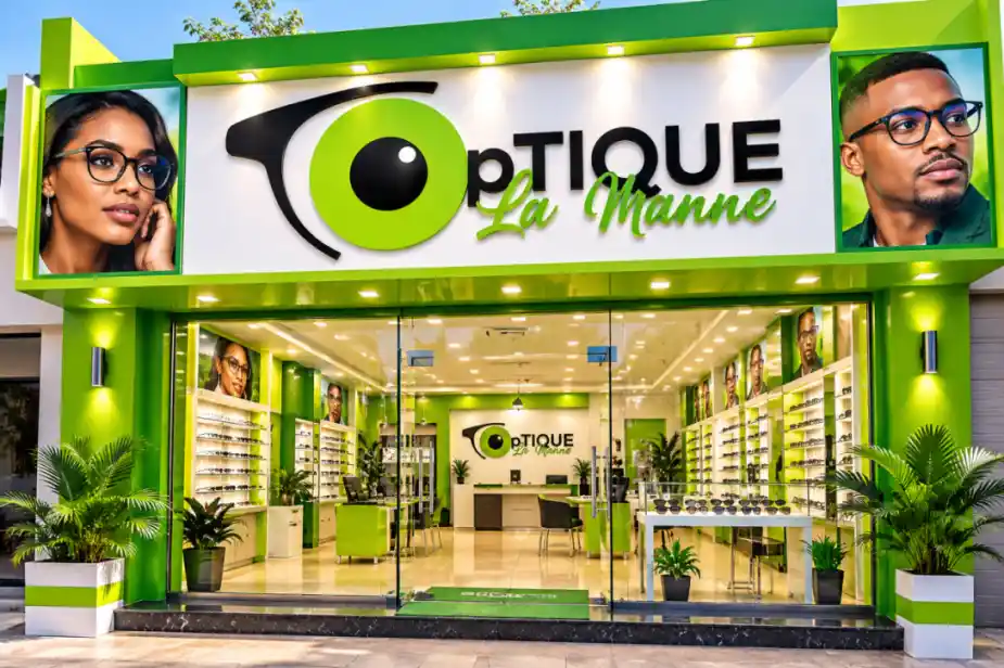 Façade de Optique la Manne