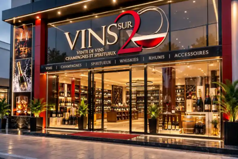 Façade de Cave Vins sur 20