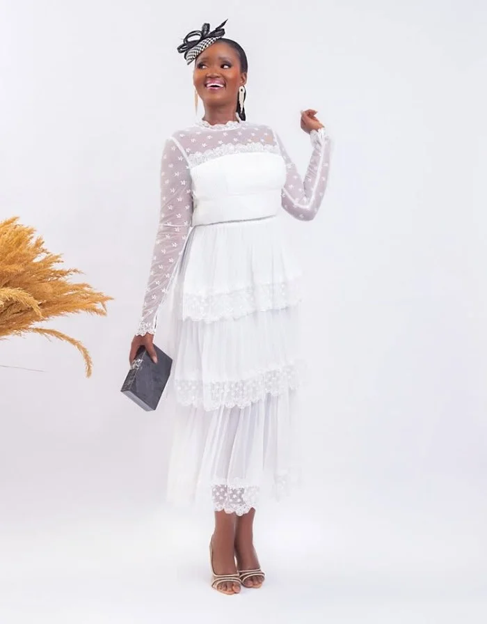 Robe Blanche Corsair