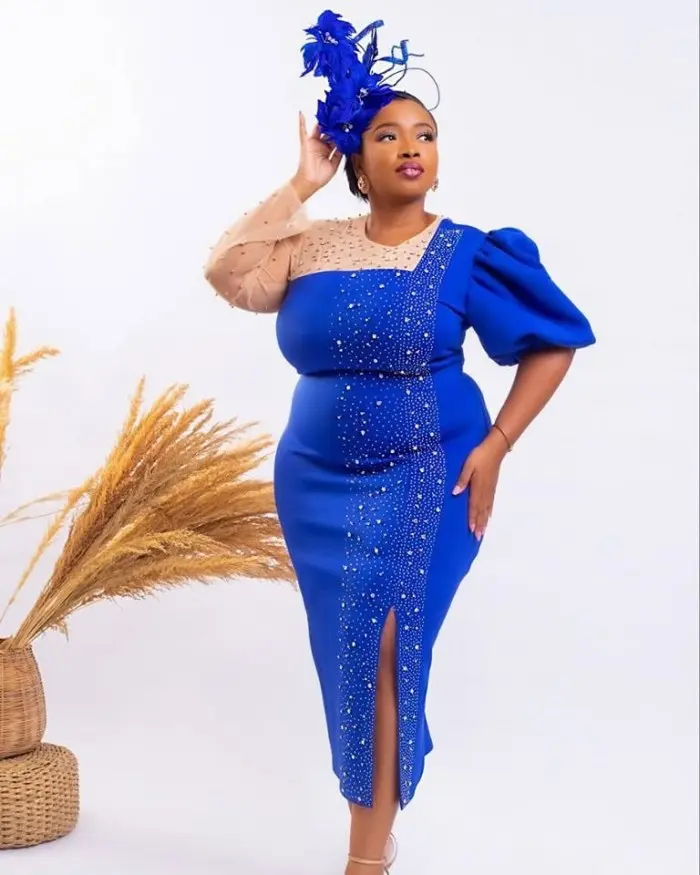 Robe Bleu Royal