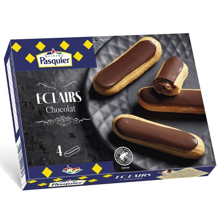 4 eclairs fondant chocolat 240g 0011159 l
