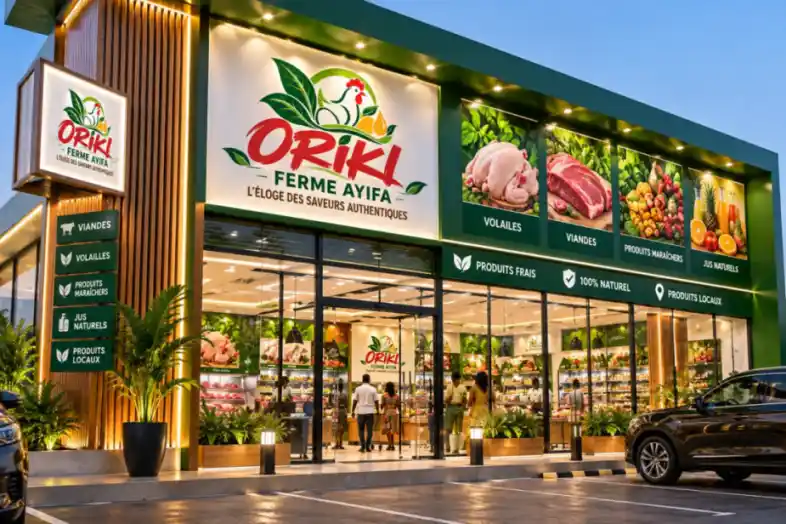 Façade de ORIKI Ferme AYIFA