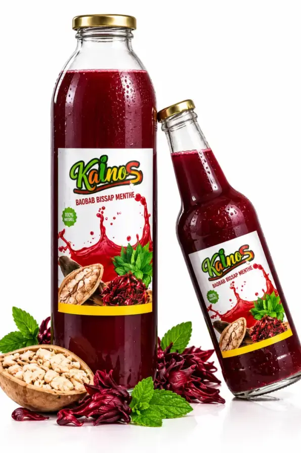 Jus Baobab Bissap Menthe 33cL