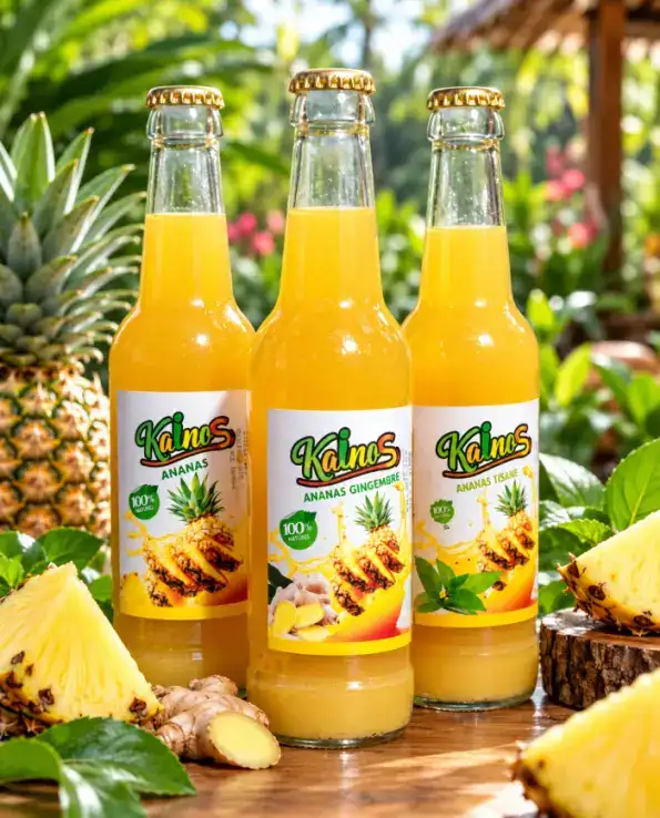 Jus Ananas Gingembre 33cL